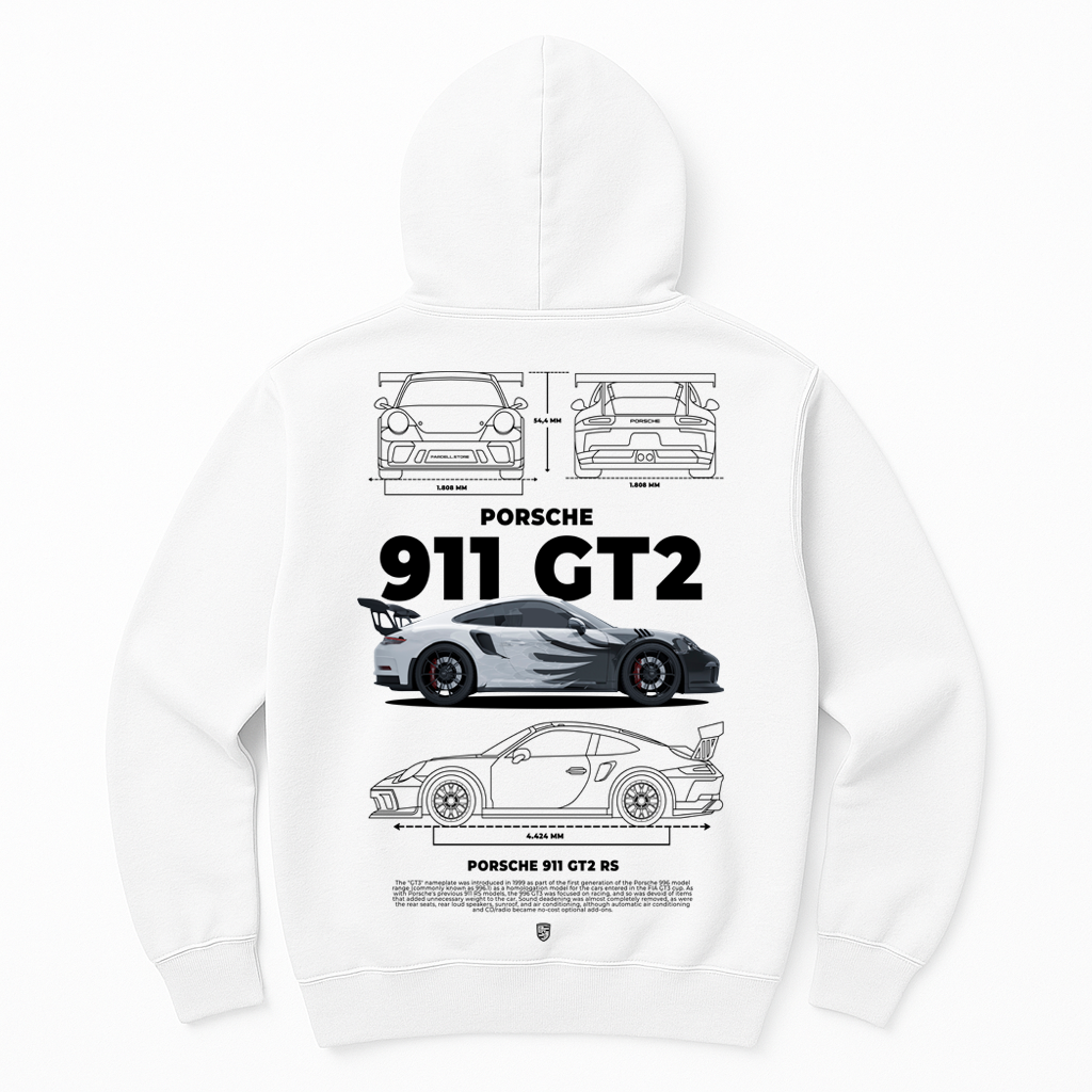 Moletom Unissex Porsche 911 Gt2