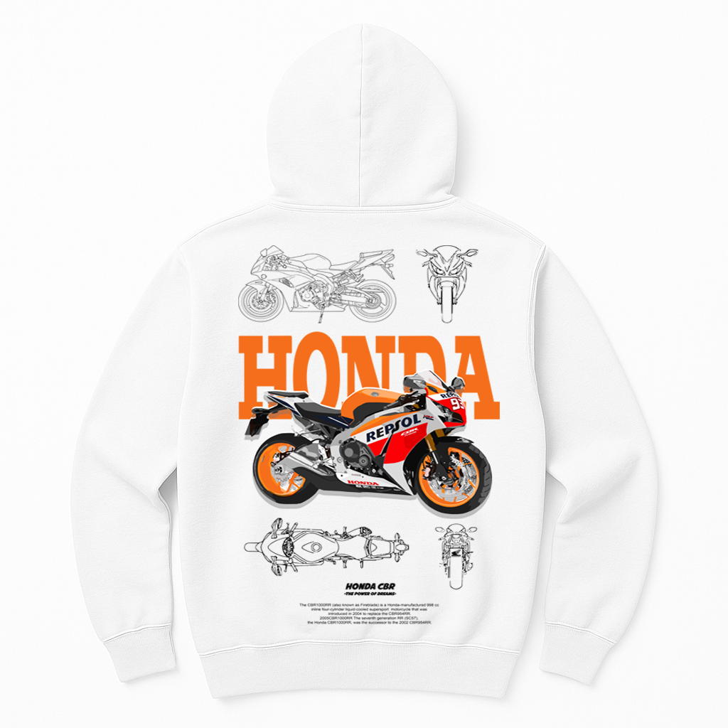 Moletom Honda cbr