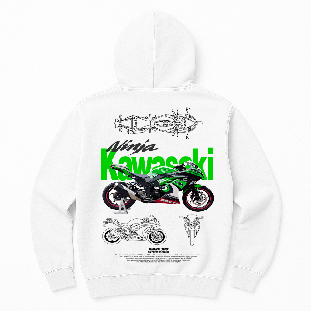 Moletom Kawasaki Ninja 300