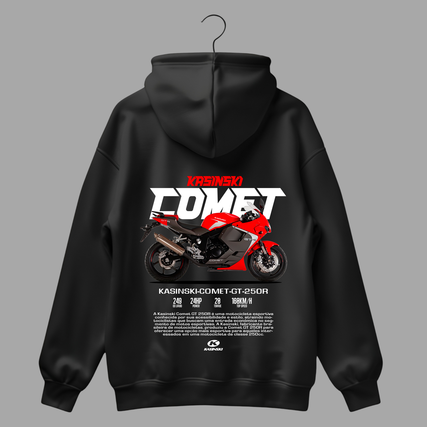 MOLETOM KASINSKI COMET 250R