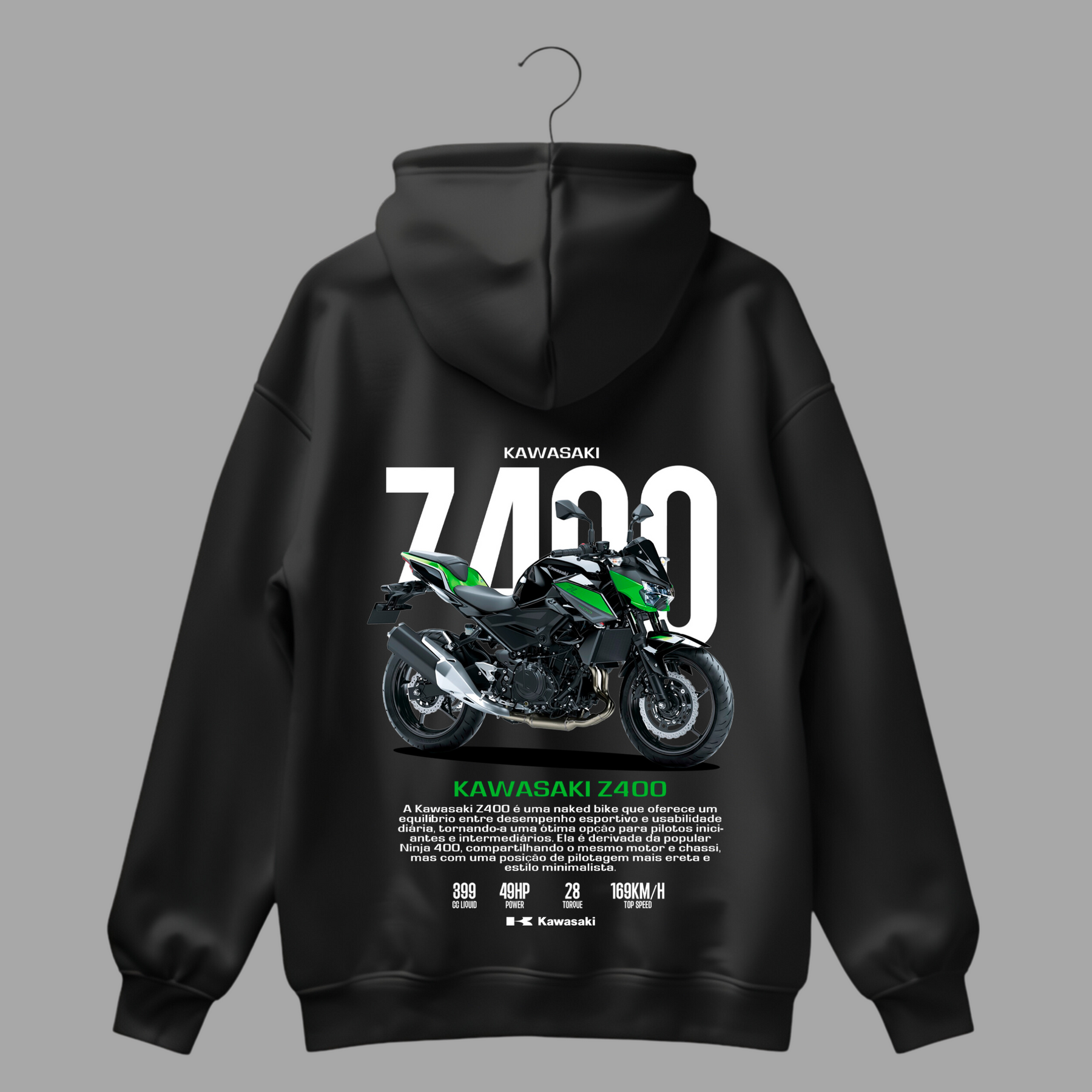 MOLETOM KAWASAKI Z400