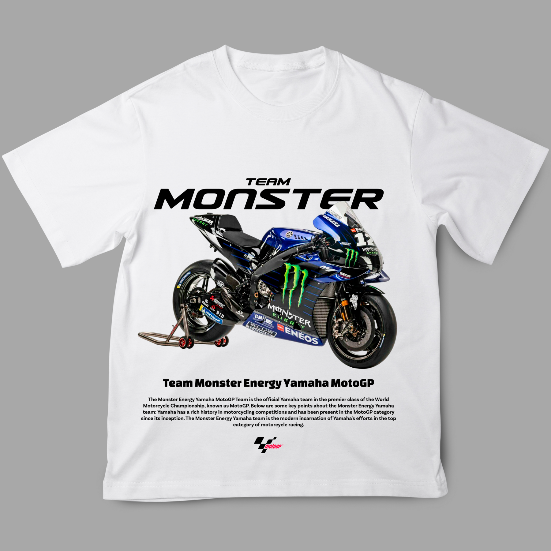 CAMISA OVERSIZED TEAM MONSTER