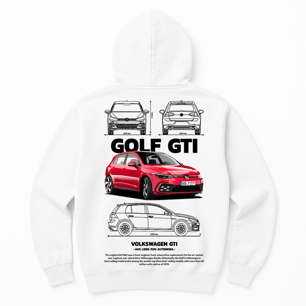 Moletom Unissex Golf-GTI