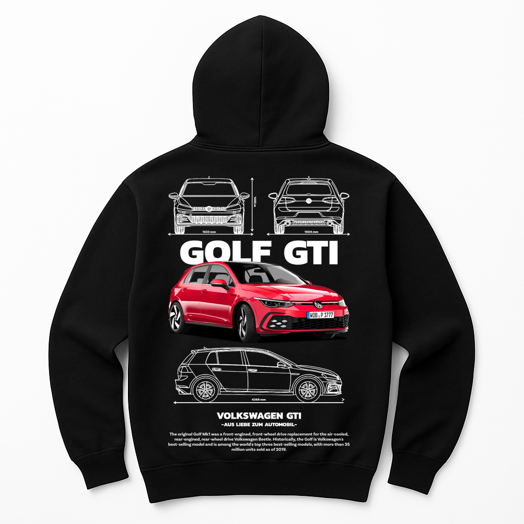 Moletom Unissex Golf-GTI