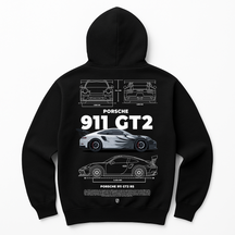Moletom Unissex Porsche 911 Gt2
