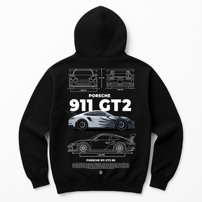 Moletom Unissex Porsche 911 Gt2