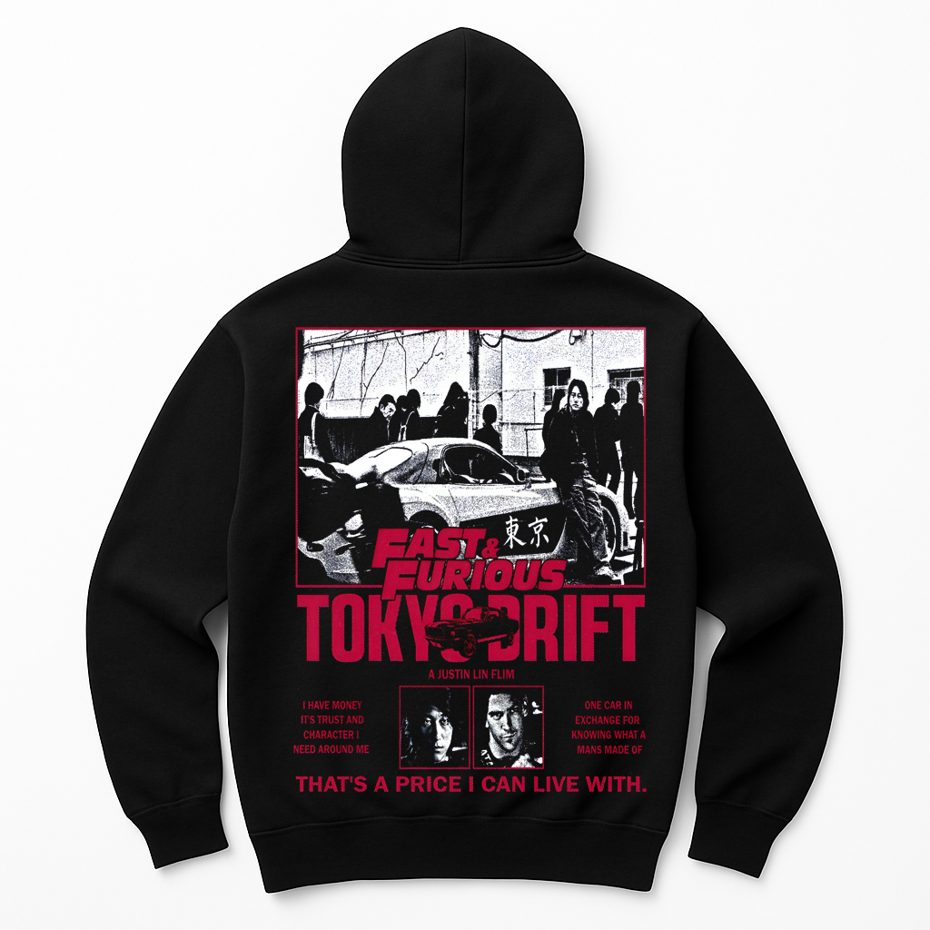 Moletom Velozes e Furiosos Tokyo Drift