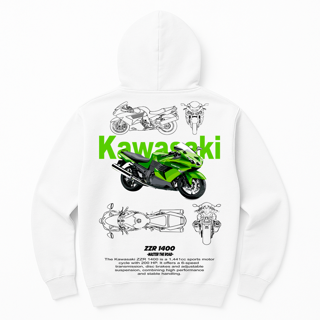 Moletom Kawasaki ZZR-400