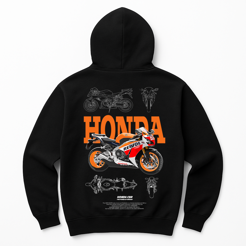 Moletom Honda cbr