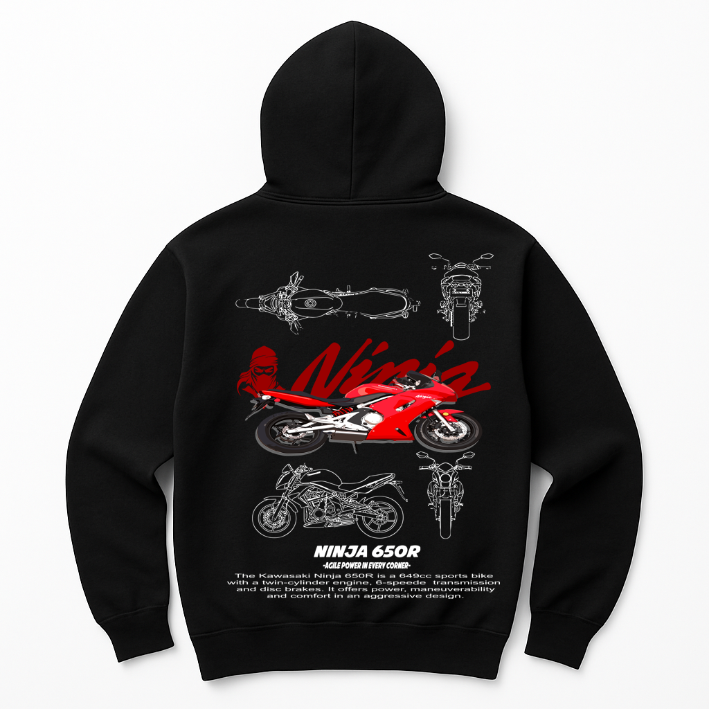 Moletom Kawasaki Ninja 650r
