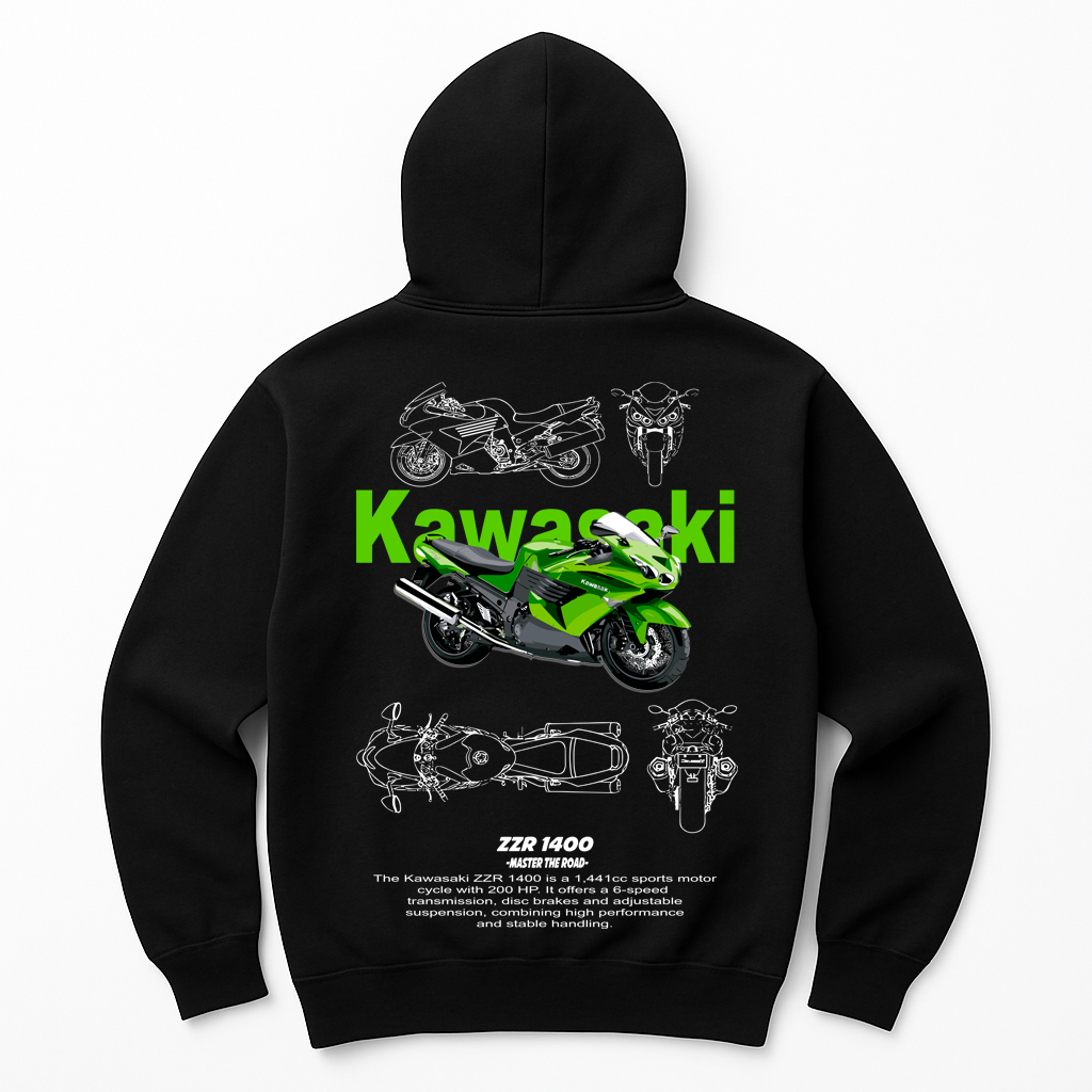 Moletom Kawasaki ZZR-400