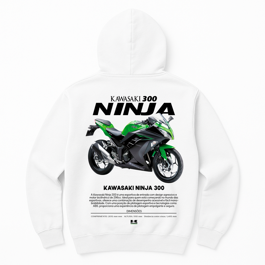 MOLETOM KAWASAKI NINJA 300