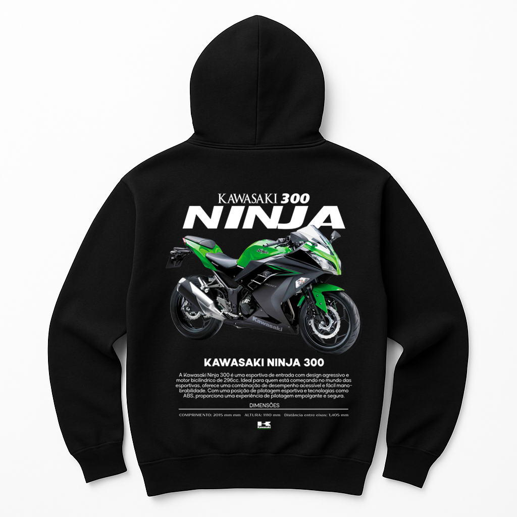 MOLETOM KAWASAKI NINJA 300