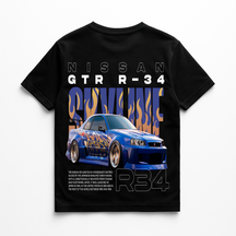 Camisa Unissex Nissan Gtr R-34