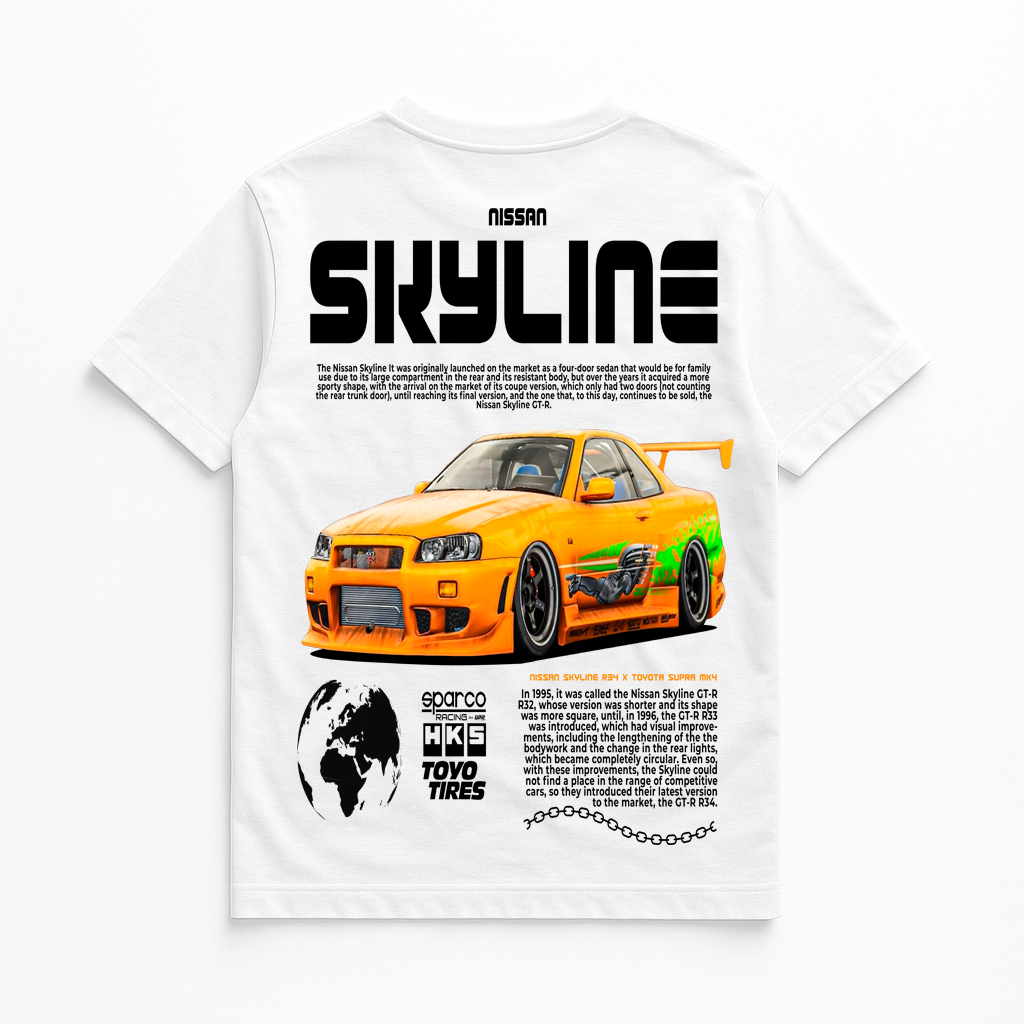 Camisa Unisex Nissan Skyline