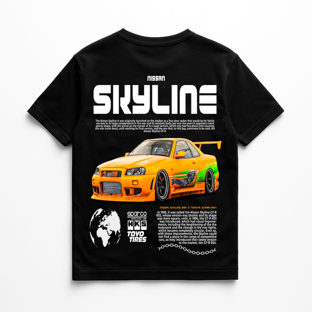 Camisa Unisex Nissan Skyline