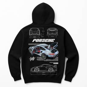 Moletom Unissex Porsche 911 Nitro