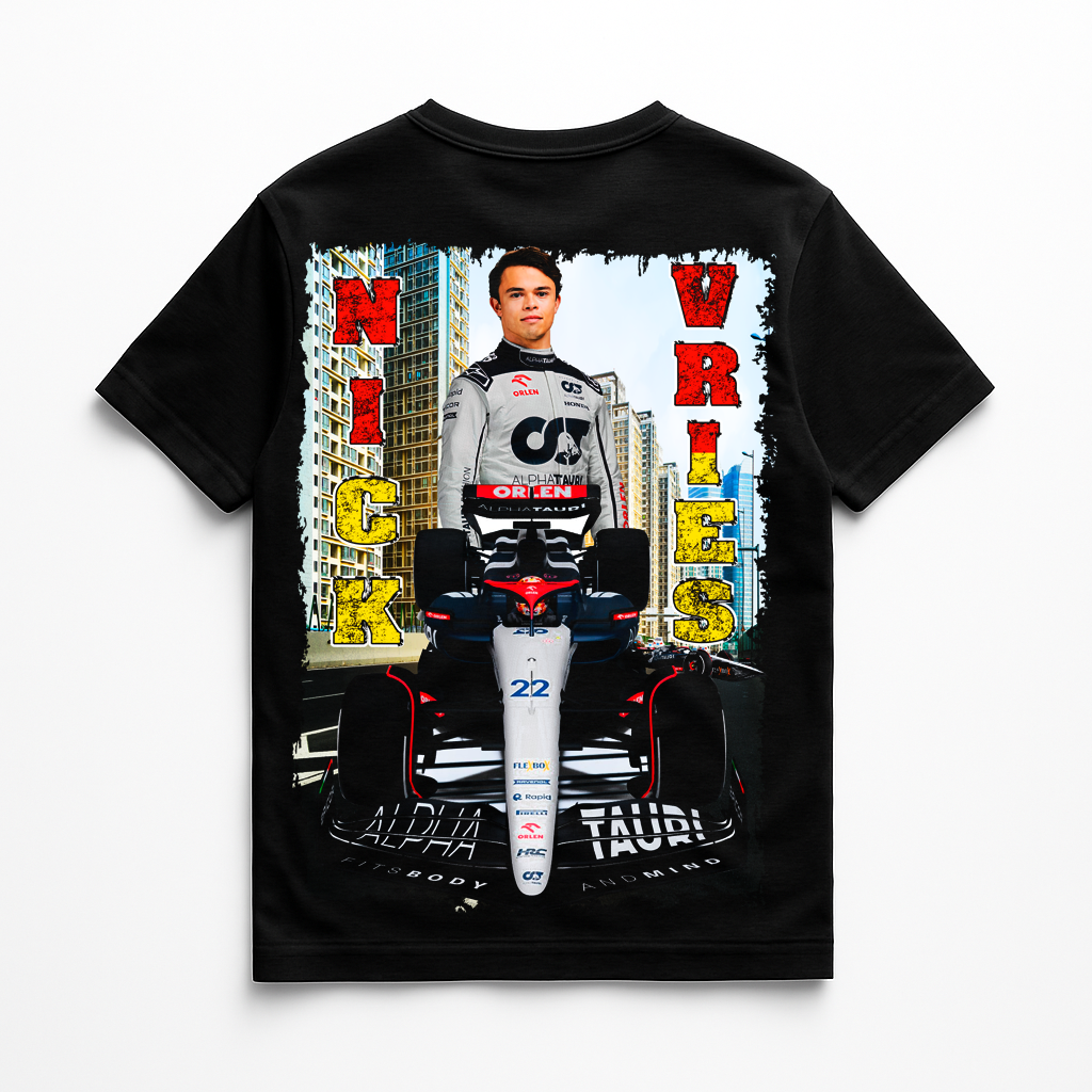 CAMISA UNISEX F1 NICK VRIES