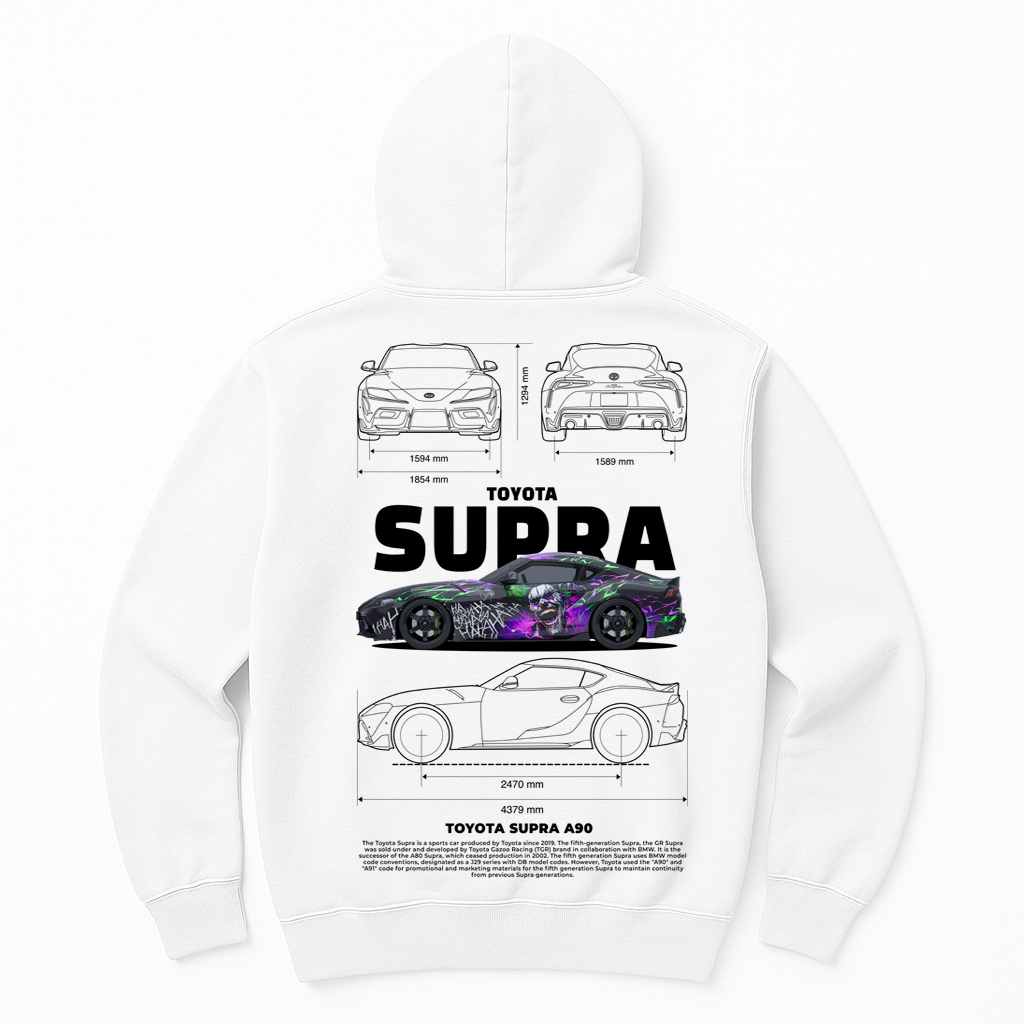 Moletom Unissex Toyota Supra A90