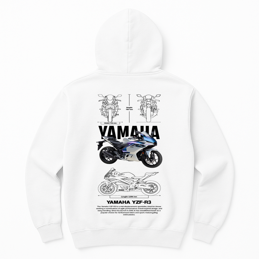 Moletom Yamaha YZF-R3