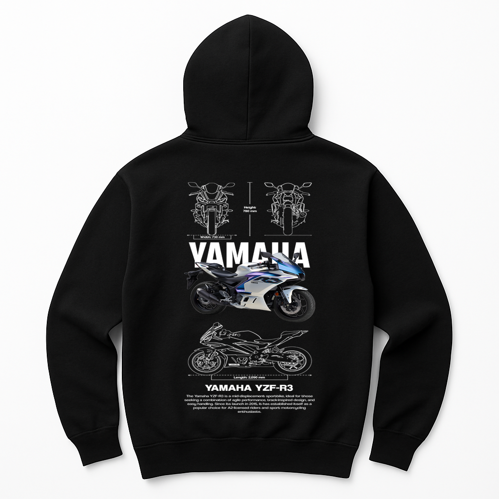 Moletom Yamaha YZF-R3