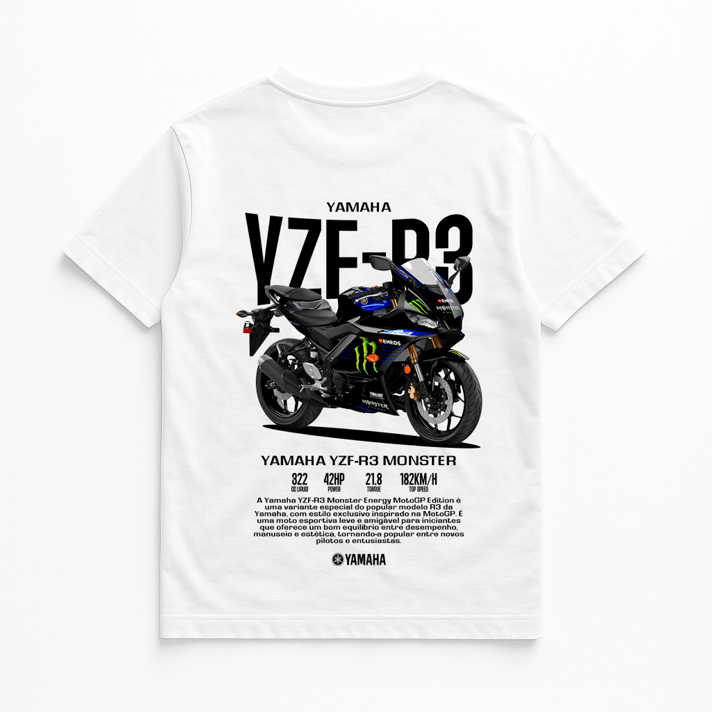 Camisa Yamaha ZYF-R3 MONSTER