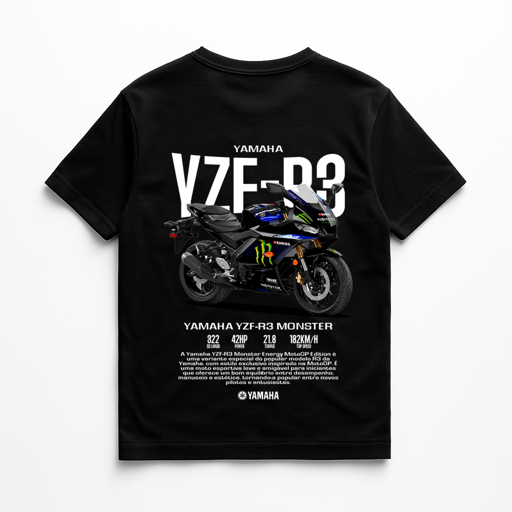 Camisa Yamaha ZYF-R3 MONSTER