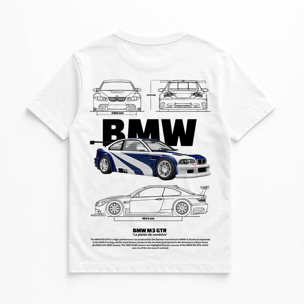 Camisa Unissex Bmw M3