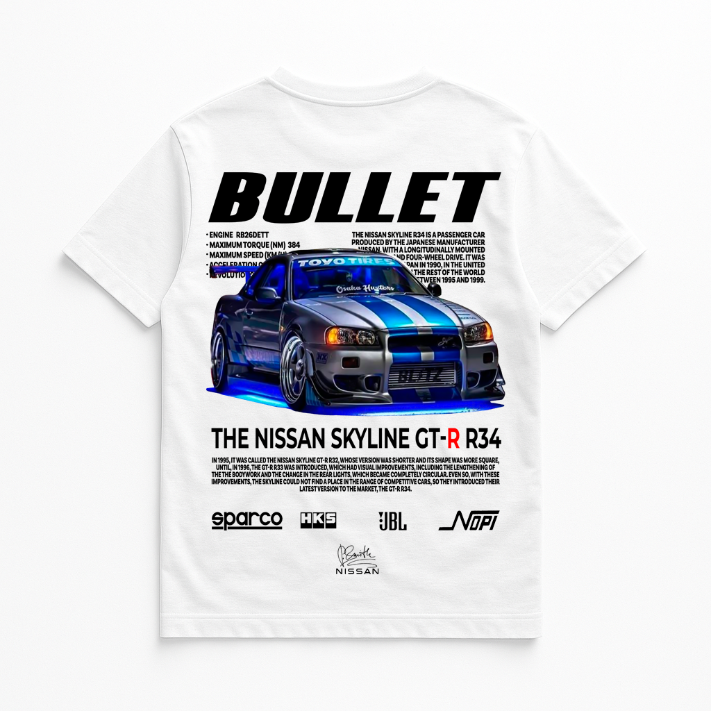 Camisa Unisex Bullet