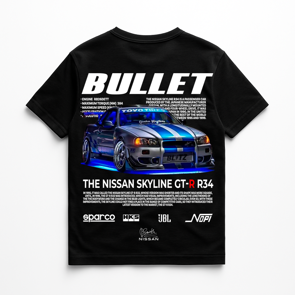 Camisa Unisex Bullet