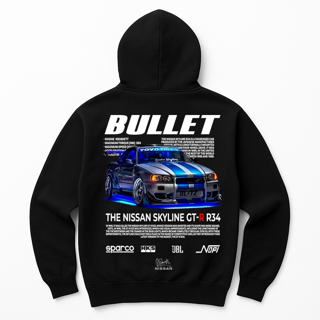 Moletom Unisex Bullet