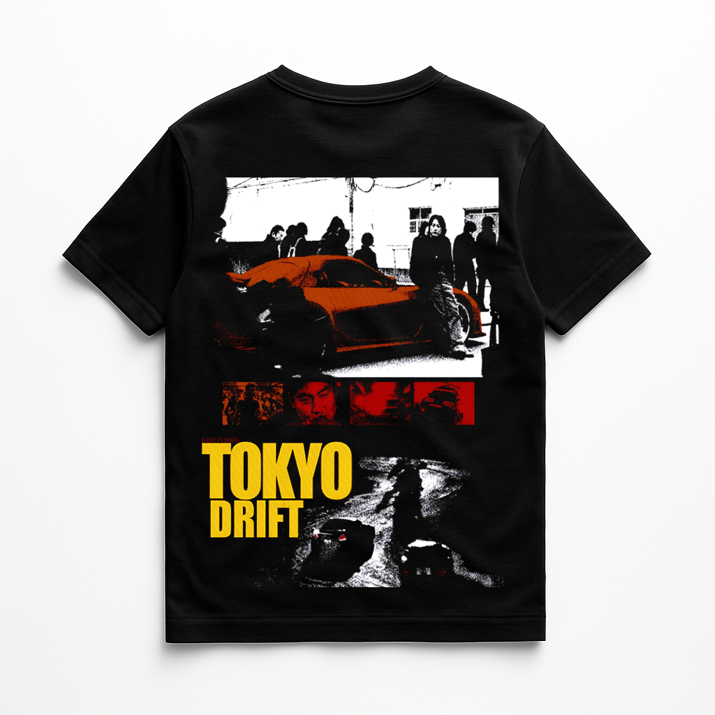 Camisa Unisex Velozes & Furiosos Tokyo Drift
