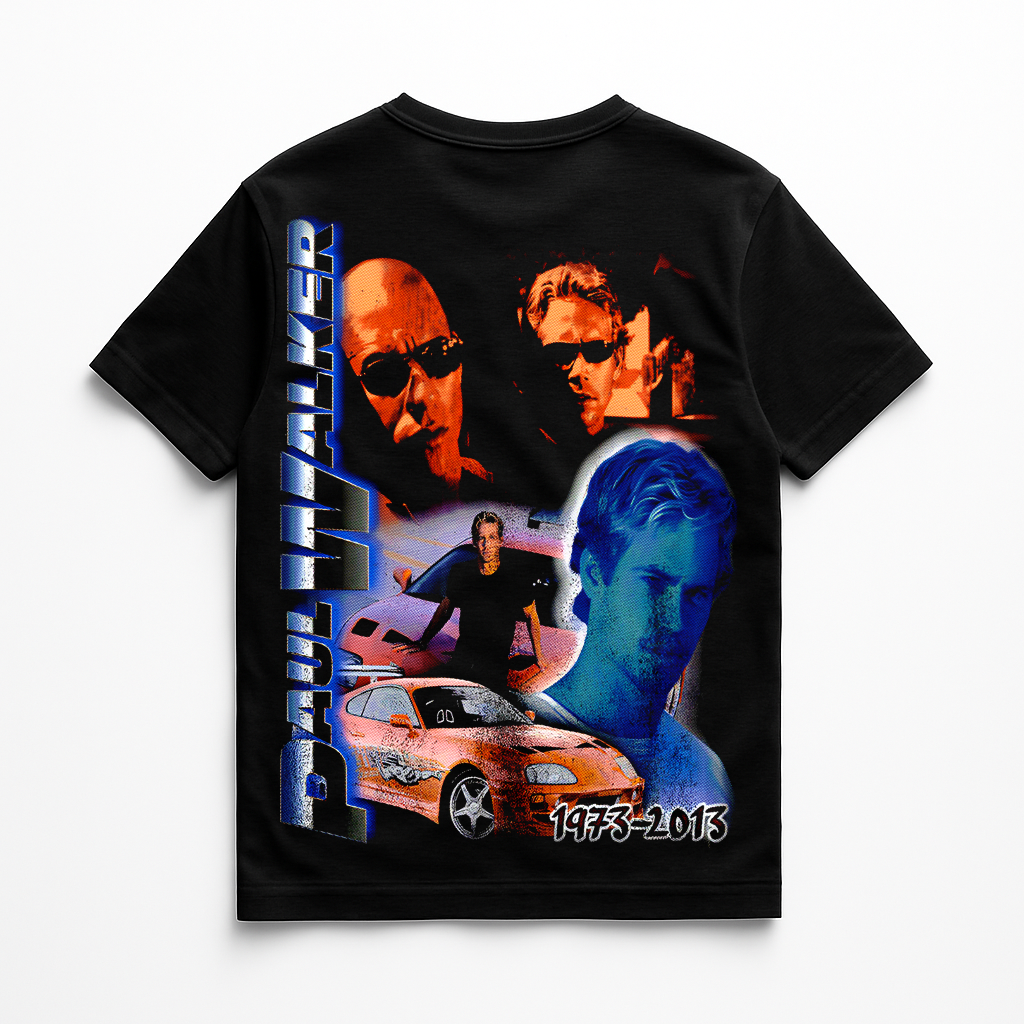 Camisa Unisex Velozes & Furiosos Paul Walker