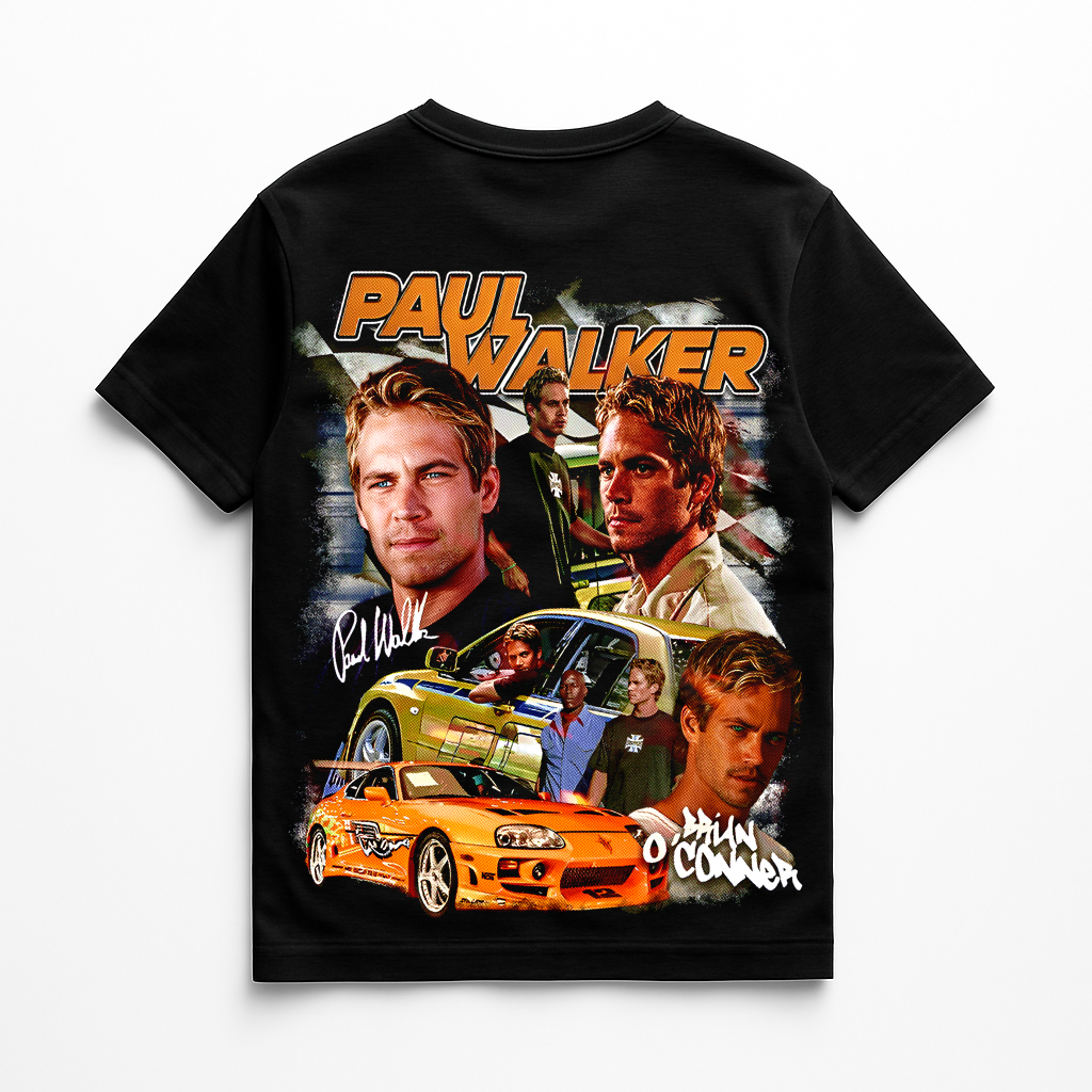Camisa Unisex Velozes & Furiosos Paul Walker