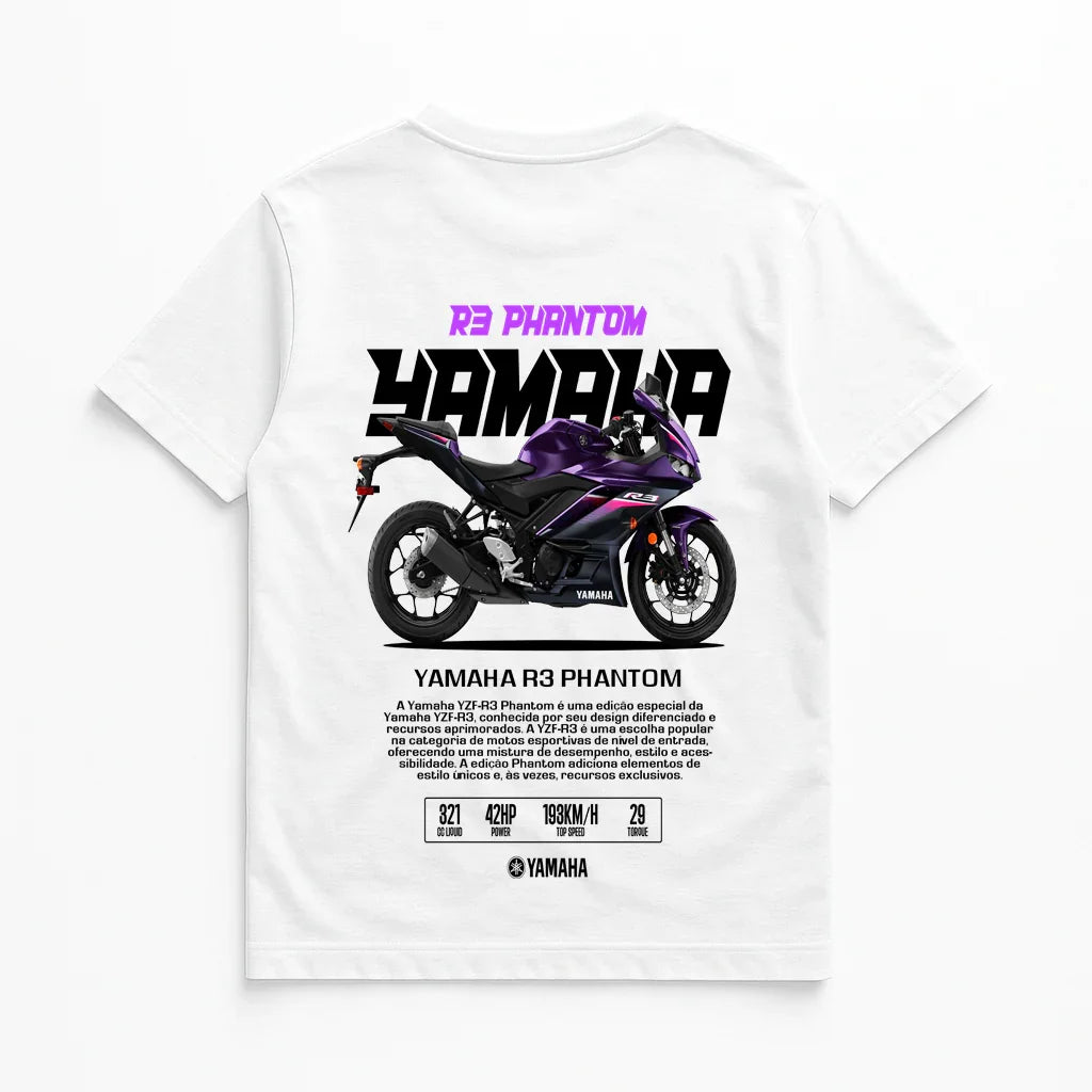 Camisa Yamaha R3 Phantom