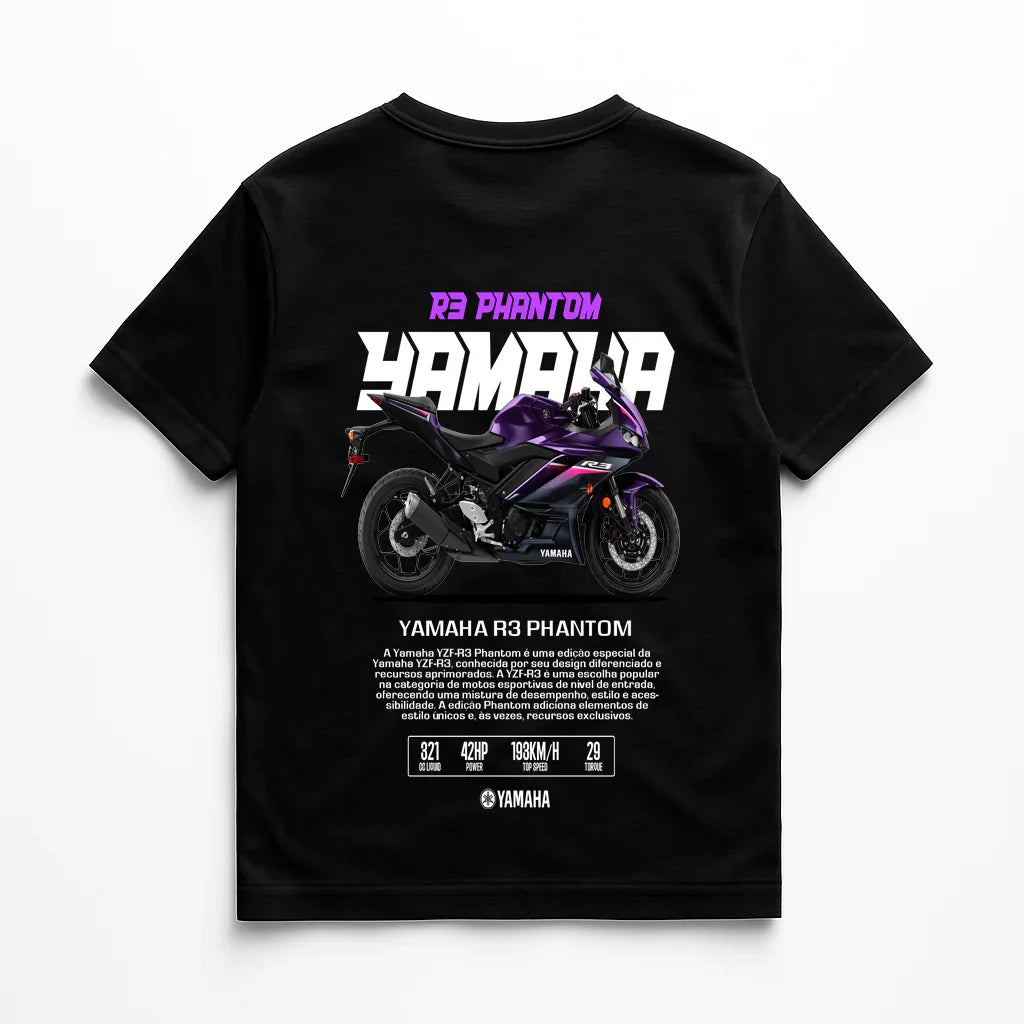 Camisa Yamaha R3 Phantom