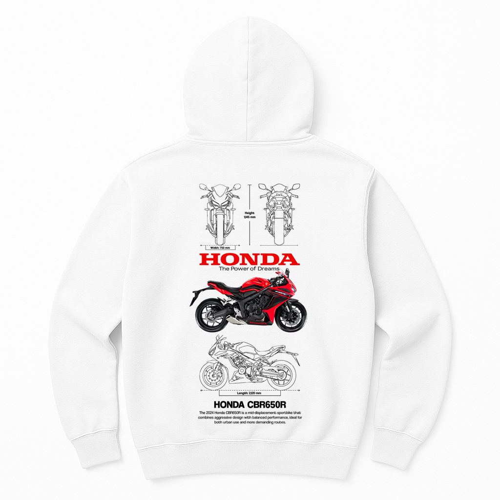 Moletom Honda CBR 650R