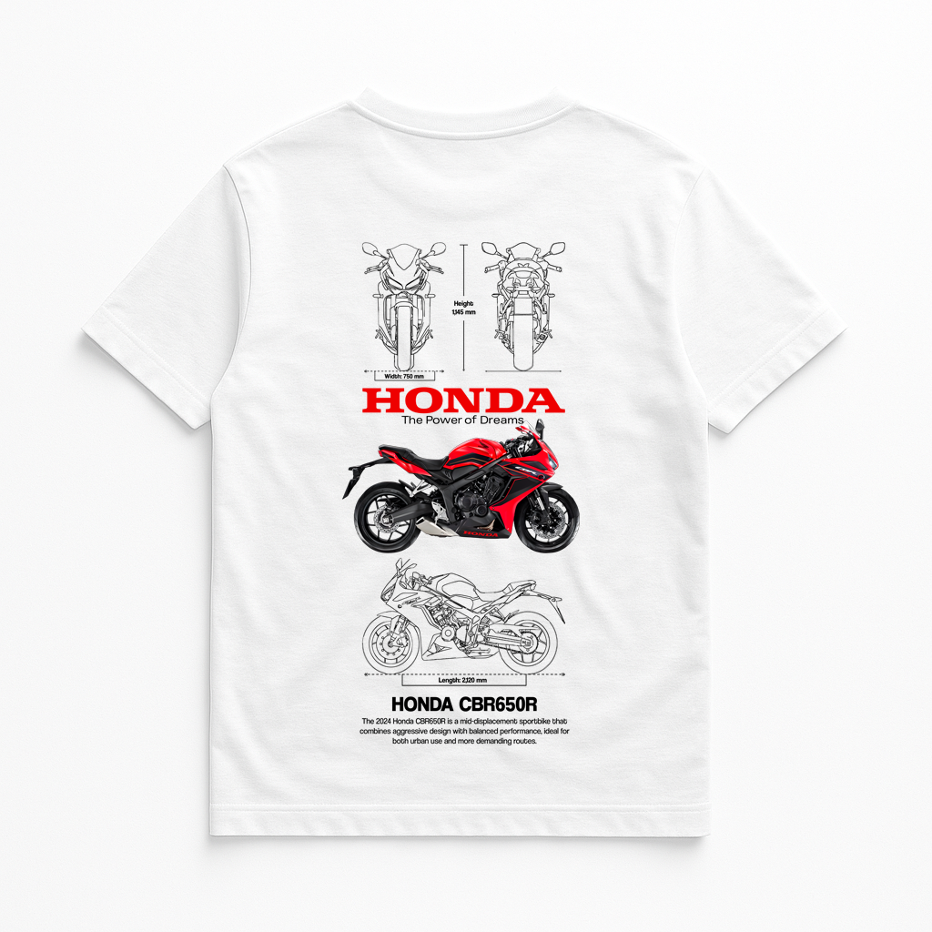 Camisa Honda CBR 650R