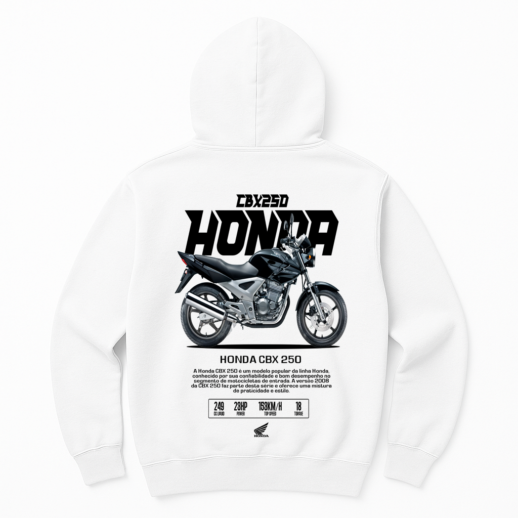 Moletom Honda CB Twister 250