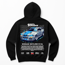 Moletom Nissan Kyline R-34