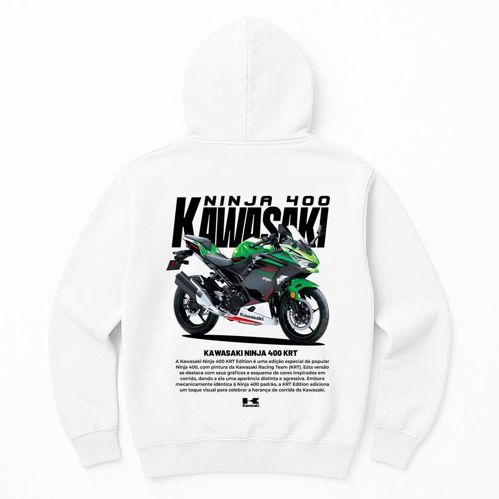 Moletom Ninja 400 KRT Exclusivo