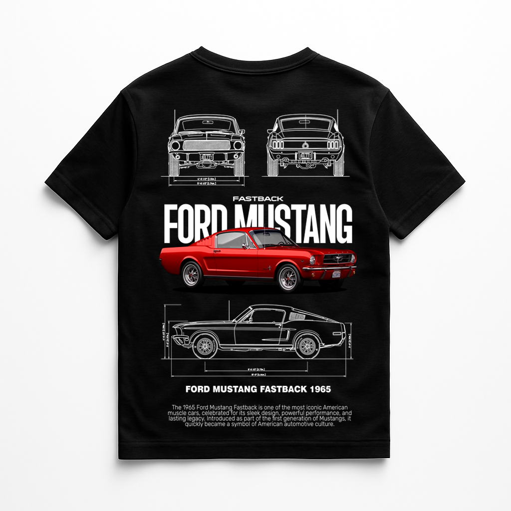 Camisa Unisex Mustang Fastback