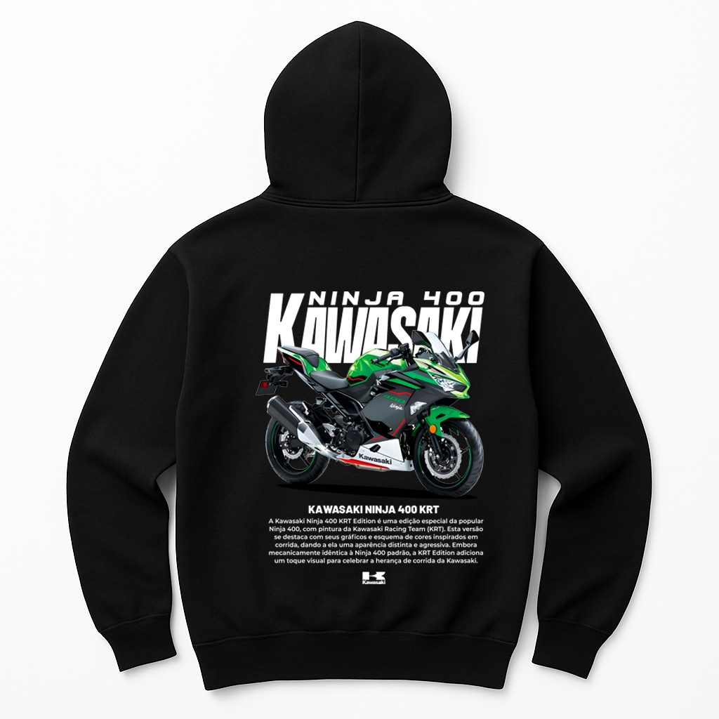 Moletom Ninja 400 KRT Exclusivo