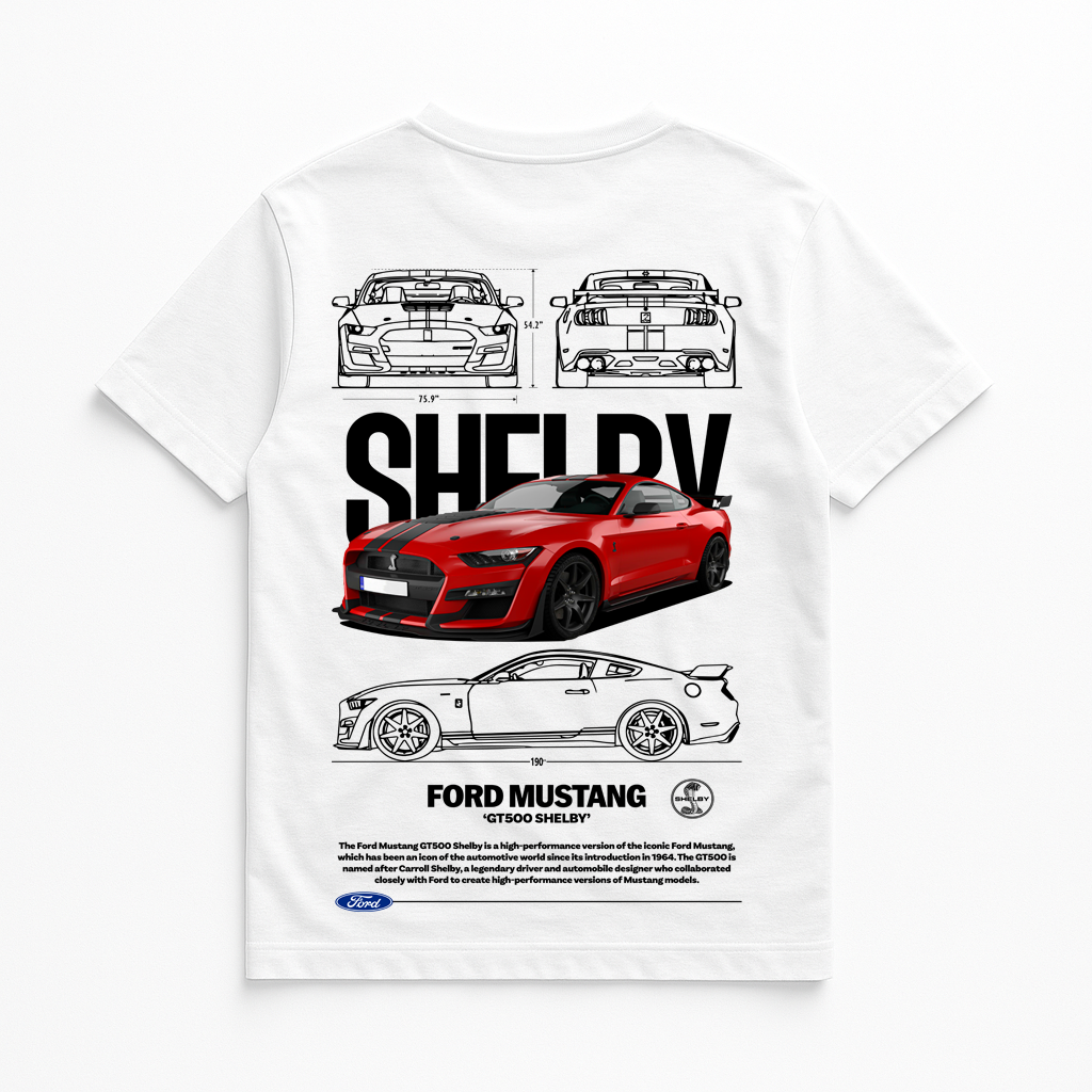 Camisa Unisex Mustang GT500
