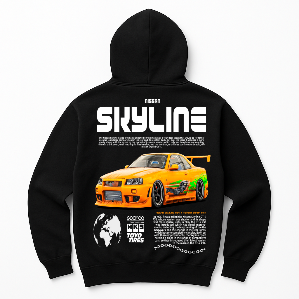Moletom Nissan Skyline