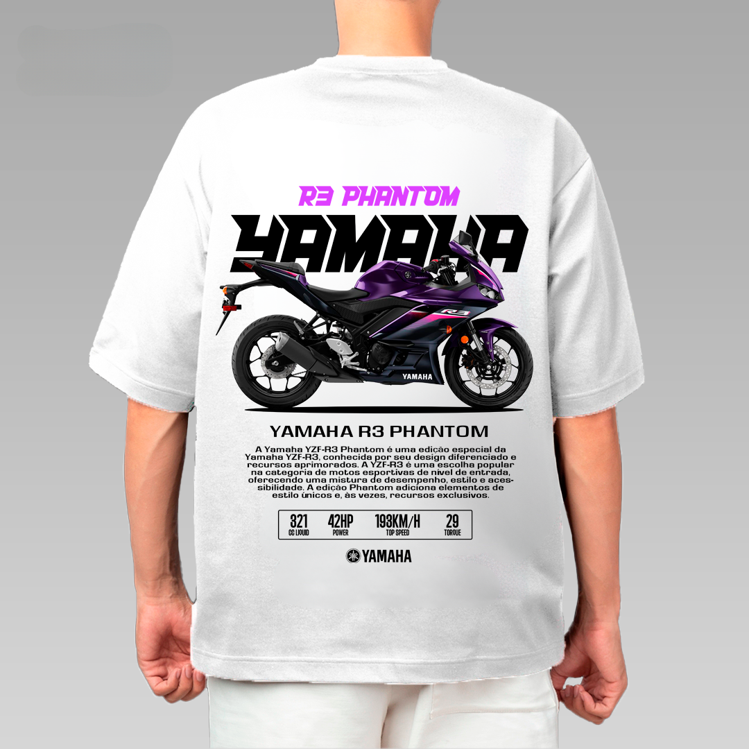 CAMISA YAMAHA R3 PHANTOM