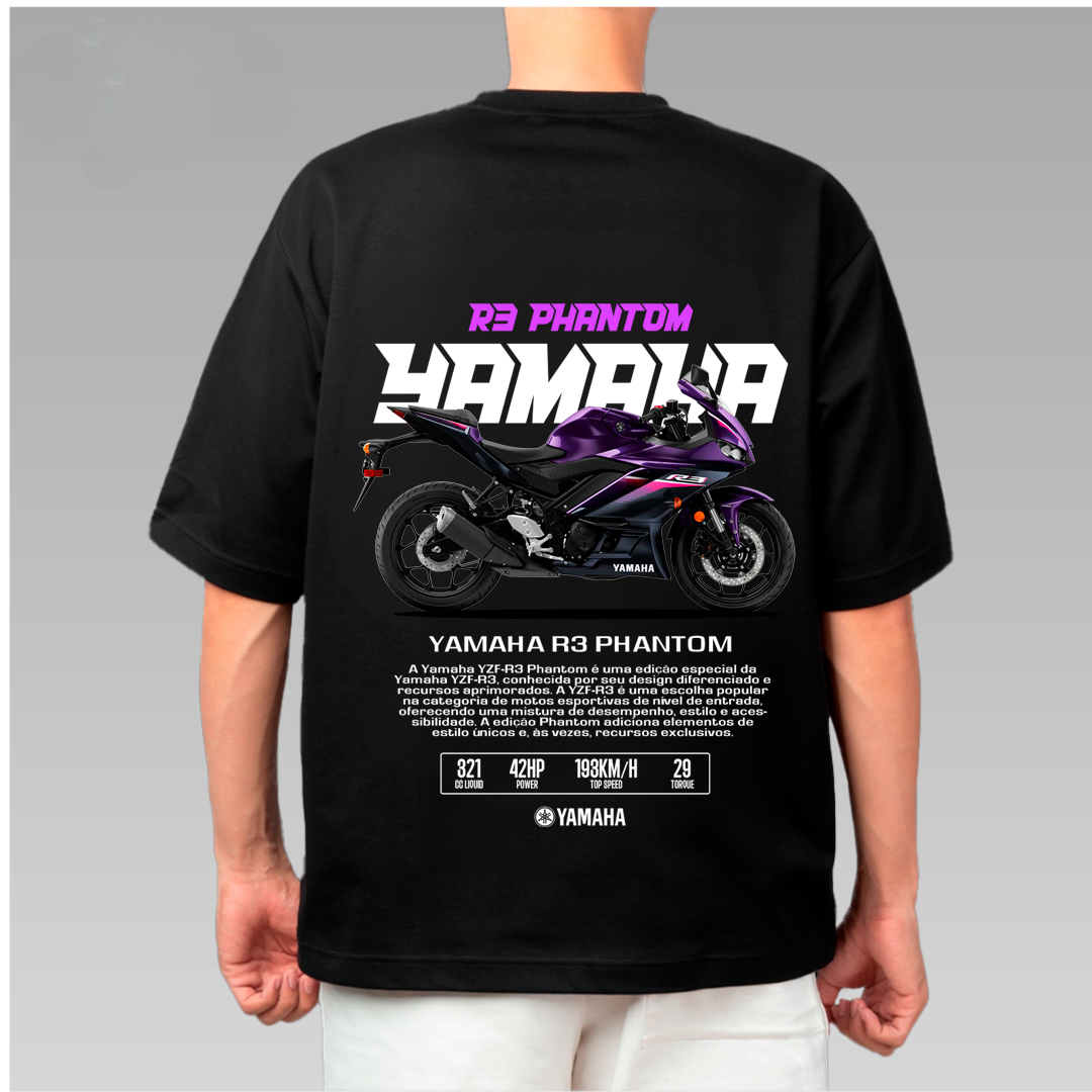 CAMISA YAMAHA R3 PHANTOM