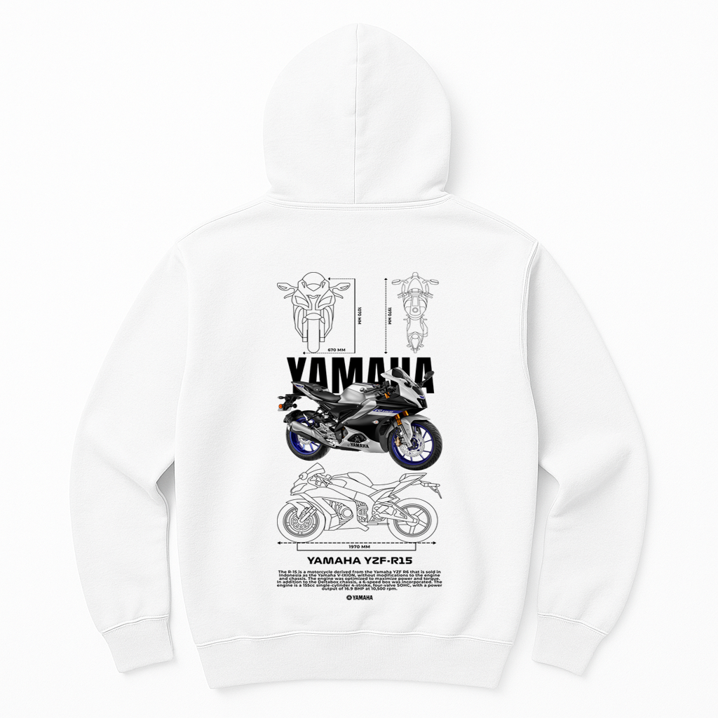 Moletom  Yamaha YZF-R15