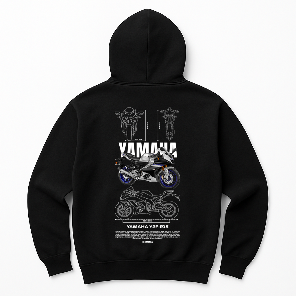 Moletom  Yamaha YZF-R15