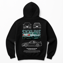 Moletom Unisex Nissan Gtr SKyline